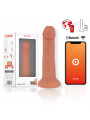 ONINDER - DILDO VIBRATORE MEDIO BOGOTÁ 9 VELOCITÀ NATURALE 20 CM -O- 4.2 CM - APP GRATUITA