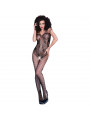 CHILIROSE - CR 4233 BODYSTOCKING CROTCH NERO S/M