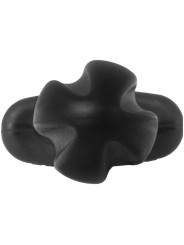 ELECTRASTIM - TARTARUS PLUG ANALE QUADRIPOLARE IN SILICONE NERO