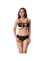 LIVCO CORSETTI FASHION - ELIANA LC 90688 SET REGGISENO + SLIP S/M