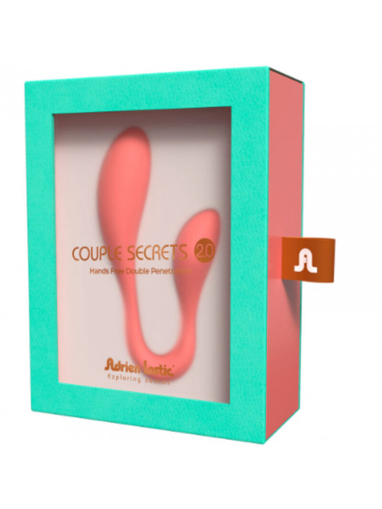 ADRIEN LASTIC - COPPIA SEGRETI II DOPPIA STIMOLAZIONE ROSA + APP GRATUITA