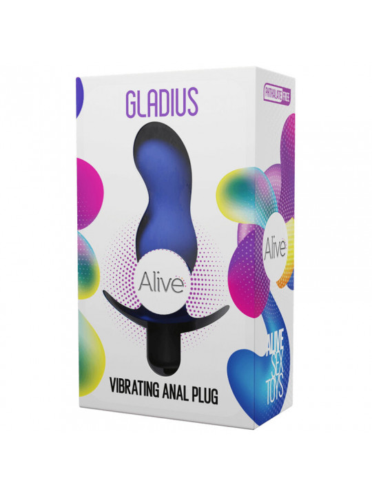 ALIVE - PLUG VIBRATORE ANALE GLADIUS