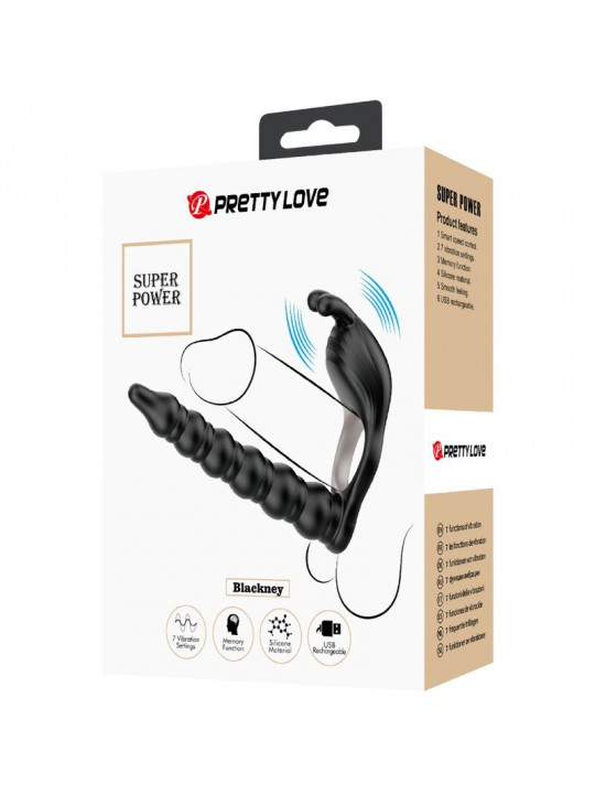 PRETTY LOVE - BLACKNEY ANELLI PER PENE CON SPINA VIBRATORE