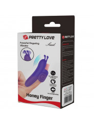 PRETTY LOVE - SNAIL POTENTE STIMOLATORE DELLE DITA VIOLA