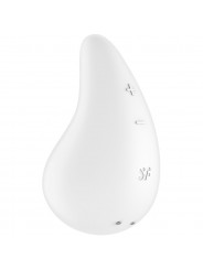 SATISFYER - VIBRATORE GOCCIA DI RUGIADA LAY-ON BIANCO