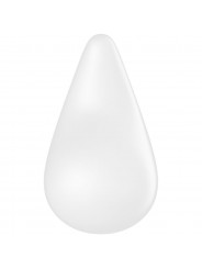 SATISFYER - VIBRATORE GOCCIA DI RUGIADA LAY-ON BIANCO