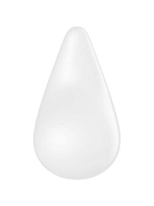 SATISFYER - VIBRATORE GOCCIA DI RUGIADA LAY-ON BIANCO