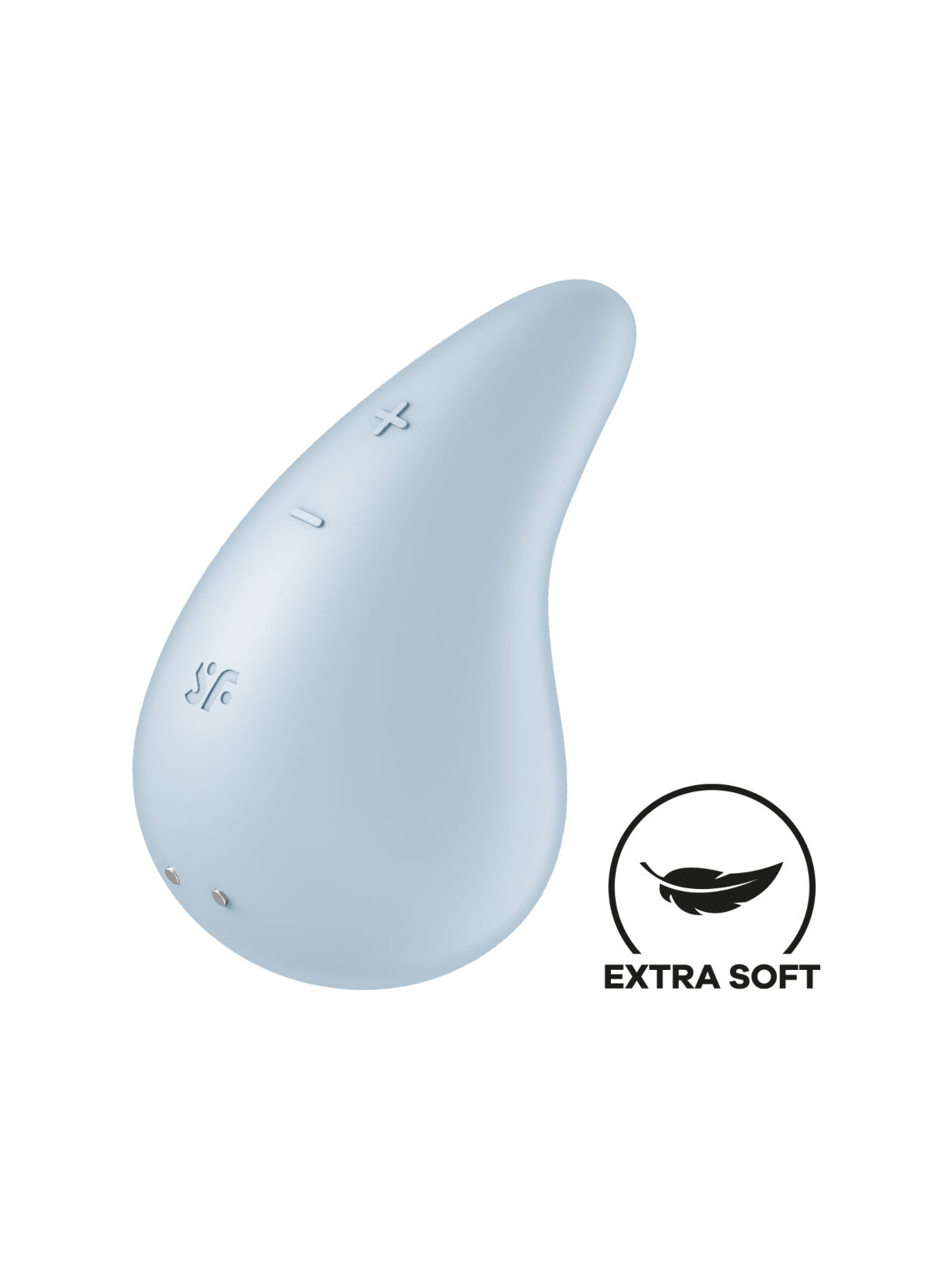 SATISFYER - VIBRATORE GOCCIA DI RUGIADA LAY-ON BLU