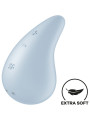 SATISFYER - VIBRATORE GOCCIA DI RUGIADA LAY-ON BLU