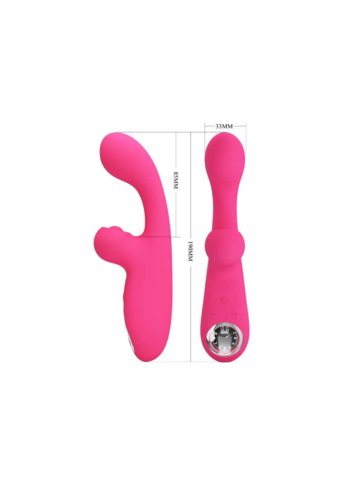 PRETTY LOVE - SKYLAR VIBRATORE STIMOLATORE ROSA