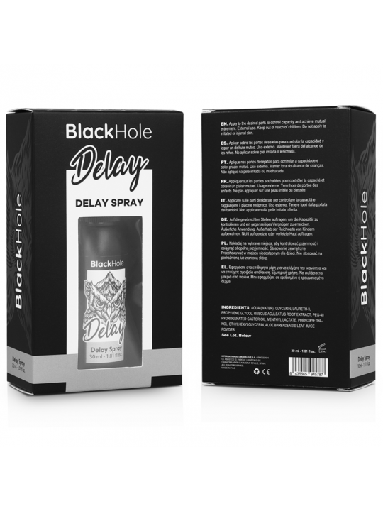 BLACK HOLE - SPRAY RITARDANTE STUDY FORTE 30 ML