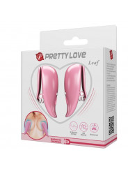 PRETTY LOVE - LEAF PINZE PER CAPEZZETTI VIBRANTI ROSA