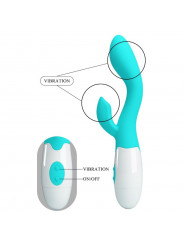 PRETTY LOVE - VIBRATORE BRIGHTY G-SPOT VERDE ACQUA