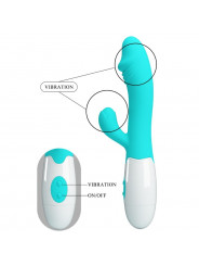 PRETTY LOVE - VIBRATORE SNAPPY G-SPOT VERDE ACQUA