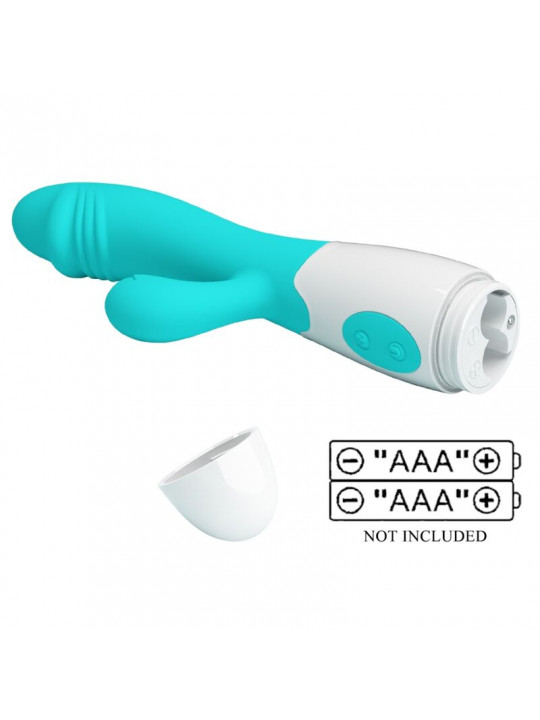 PRETTY LOVE - VIBRATORE SNAPPY G-SPOT VERDE ACQUA