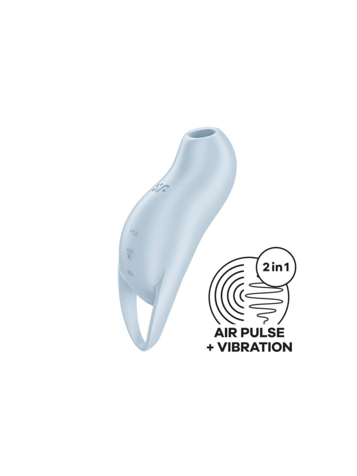 SATISFYER - POCKET PRO 1 STIMOLATORE CLITORIDE AZZURRO