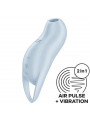 SATISFYER - POCKET PRO 1 STIMOLATORE CLITORIDE AZZURRO