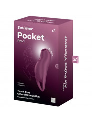 SATISFYER - POCKET PRO 1 STIMOLATORE CLITORIDE GRANATO