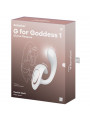 SATISFYER - G FOR GODDESS 1 VIBRATORE CONIGLIO BIANCO