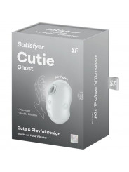 SATISFYER - CUTIE GHOST VIBRATORE LAY-ON BIANCO