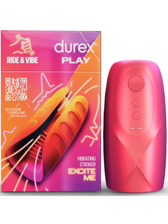 DUREX - MASTURBATORE VIBRATORE TOY RIDE & VIBE