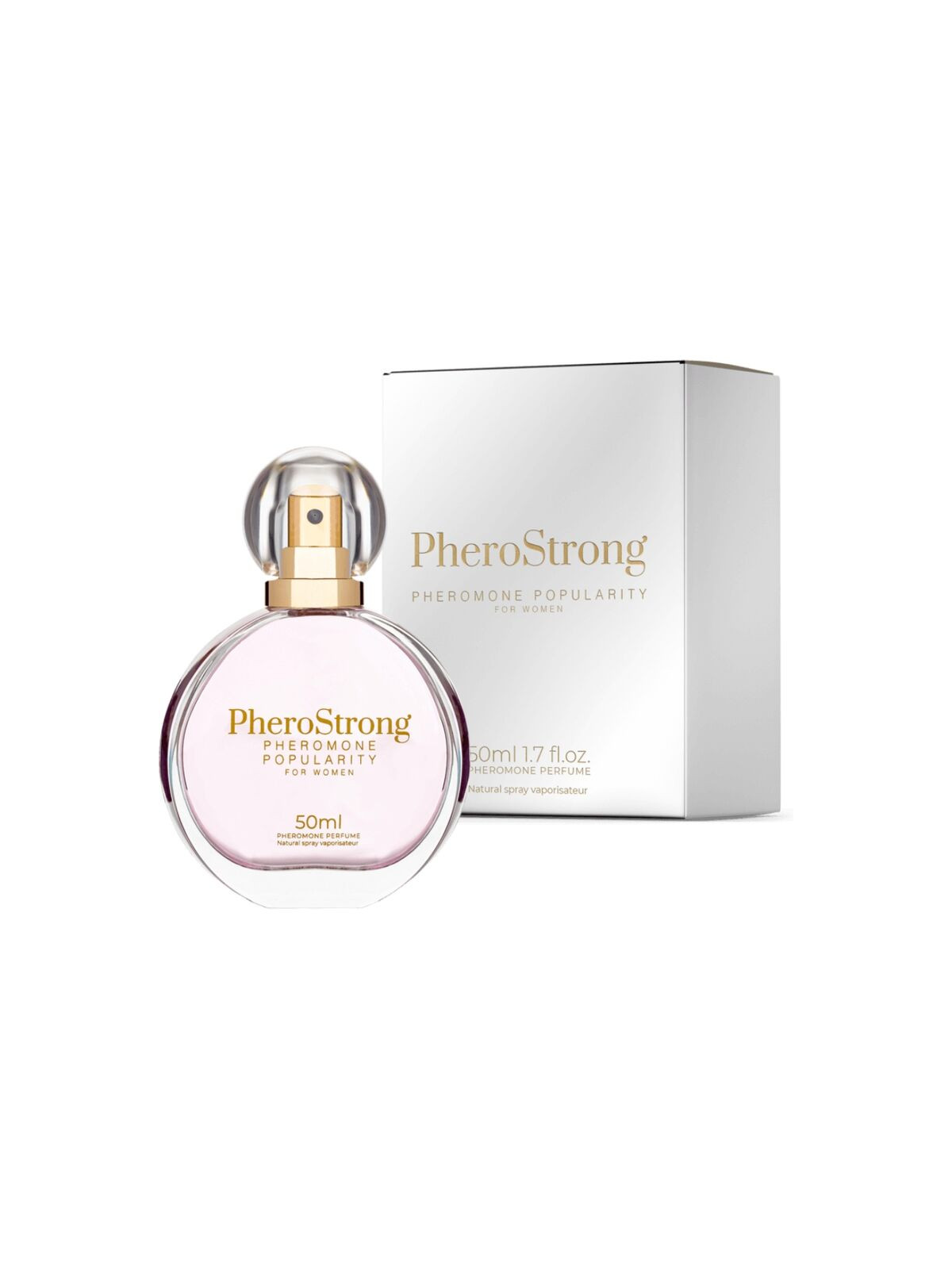 PHEROSTRONG - PROFUMO AI FEROMONI POPOLARE PER DONNA 50 ML