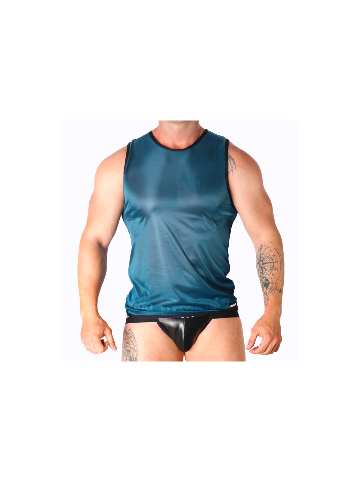 MACHO - T-SHIRT VERDE S/M