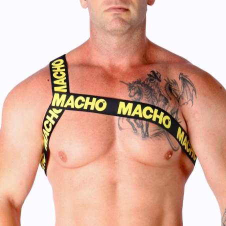 MACHO - PETTORINA ROMANA GIALLA L/XL