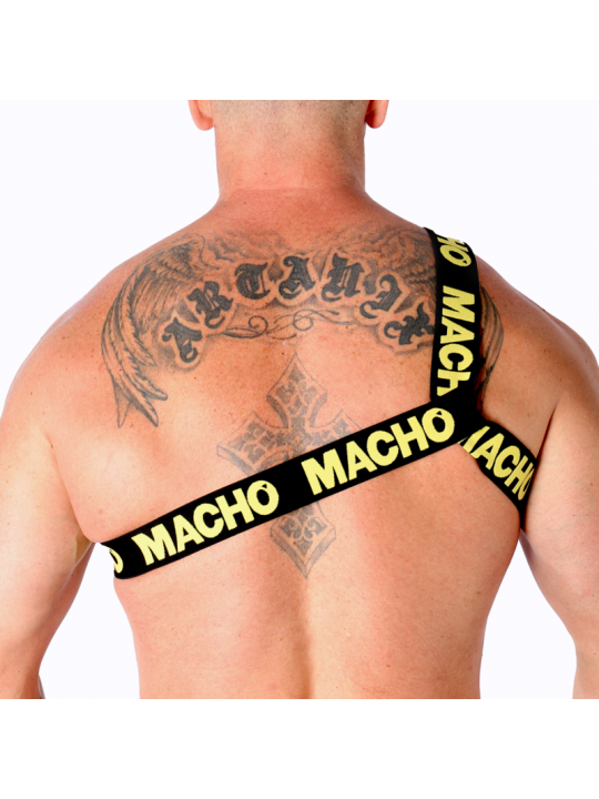 MACHO - PETTORINA ROMANA GIALLA L/XL