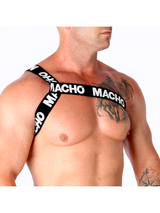 MACHO - PETTORINA ROMANA BIANCA L/XL