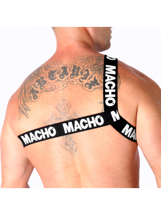 MACHO - PETTORINA ROMANA BIANCA L/XL