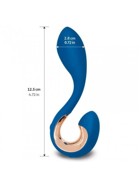 G-VIBE - GPOP 2 VIBRATORE PUNTI G E P BLU INDIGO