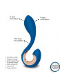 G-VIBE - GPOP 2 VIBRATORE PUNTI G E P BLU INDIGO