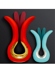 G-VIBE - GVIBE MAXI VIBRATORE CON DUE PUNTE FLESSIBILI CORALLO