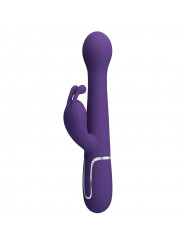 PRETTY LOVE - DEJON VIBRATORE RABBIT 3 IN 1 MULTIFUNZIONE VIOLA