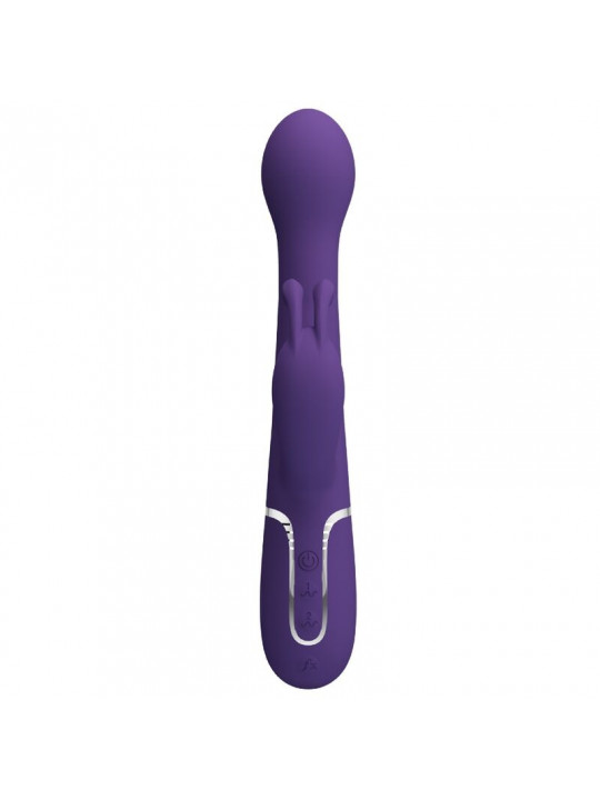 PRETTY LOVE - DEJON VIBRATORE RABBIT 3 IN 1 MULTIFUNZIONE VIOLA