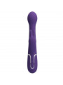 PRETTY LOVE - DEJON VIBRATORE RABBIT 3 IN 1 MULTIFUNZIONE VIOLA