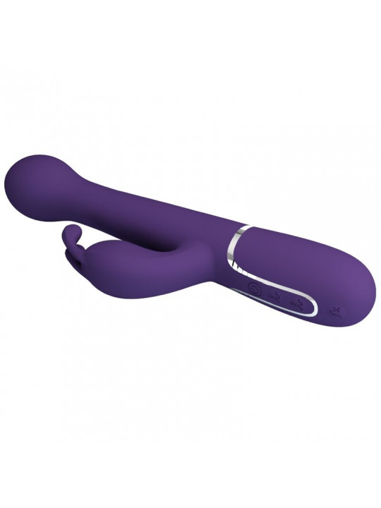 PRETTY LOVE - DEJON VIBRATORE RABBIT 3 IN 1 MULTIFUNZIONE VIOLA