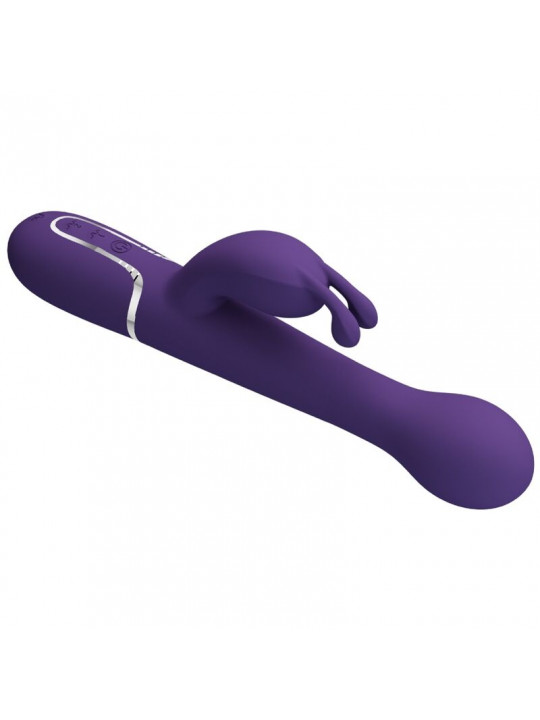 PRETTY LOVE - DEJON VIBRATORE RABBIT 3 IN 1 MULTIFUNZIONE VIOLA