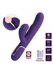 PRETTY LOVE - PERLITA VIBRATORE G-SPOT 3 IN 1 MULTIFUNZIONE VIOLA