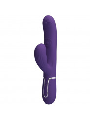 PRETTY LOVE - PERLITA VIBRATORE G-SPOT 3 IN 1 MULTIFUNZIONE VIOLA