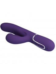 PRETTY LOVE - PERLITA VIBRATORE G-SPOT 3 IN 1 MULTIFUNZIONE VIOLA