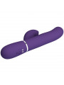 PRETTY LOVE - PERLITA VIBRATORE G-SPOT 3 IN 1 MULTIFUNZIONE VIOLA