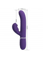 PRETTY LOVE - PERLITA VIBRATORE G-SPOT 3 IN 1 MULTIFUNZIONE VIOLA