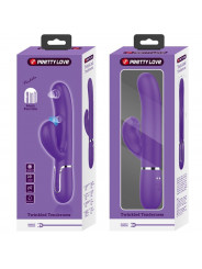 PRETTY LOVE - PERLITA VIBRATORE G-SPOT 3 IN 1 MULTIFUNZIONE VIOLA