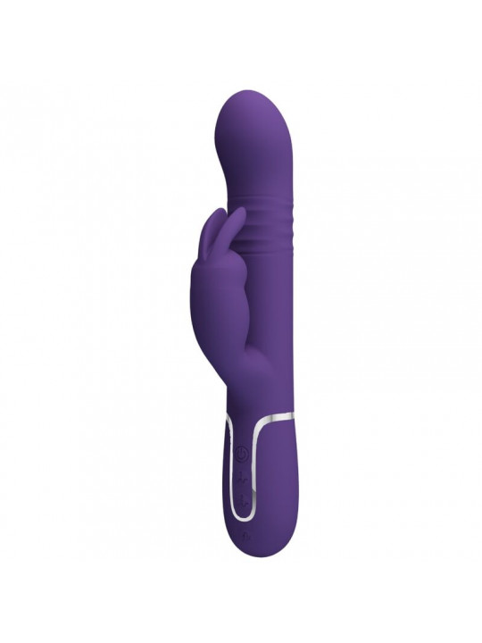 PRETTY LOVE - COALE VIBRATORE CONIGLIO CARBONE 4 EN 1 VIOLA