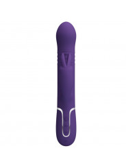 PRETTY LOVE - COALE VIBRATORE CONIGLIO CARBONE 4 EN 1 VIOLA