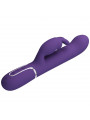 PRETTY LOVE - COALE VIBRATORE CONIGLIO CARBONE 4 EN 1 VIOLA