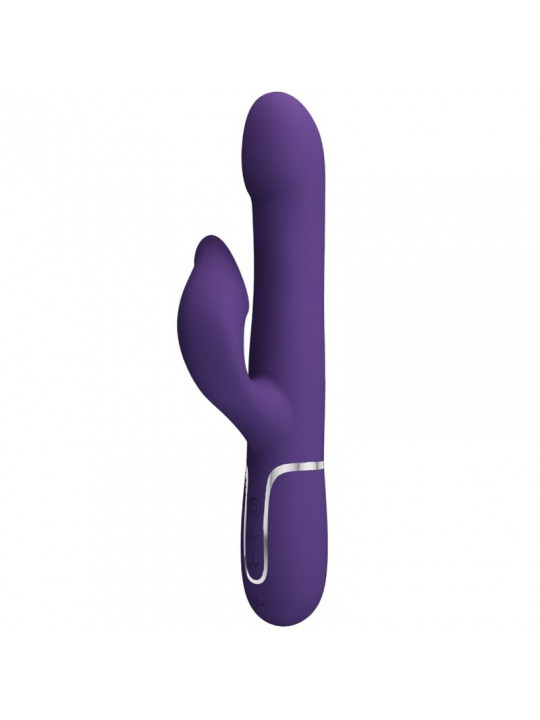 PRETTY LOVE - ZALIN PERLE VIBRATORE CONIGLIO 4 EN 1 VIOLA