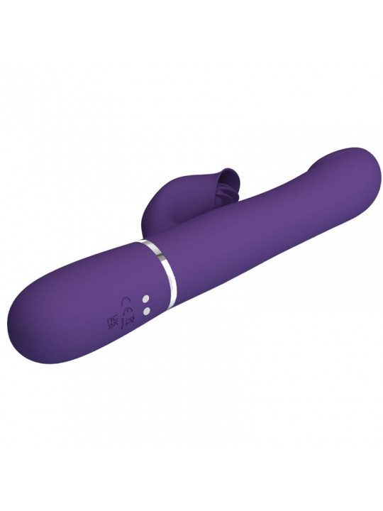 PRETTY LOVE - ZALIN PERLE VIBRATORE CONIGLIO 4 EN 1 VIOLA